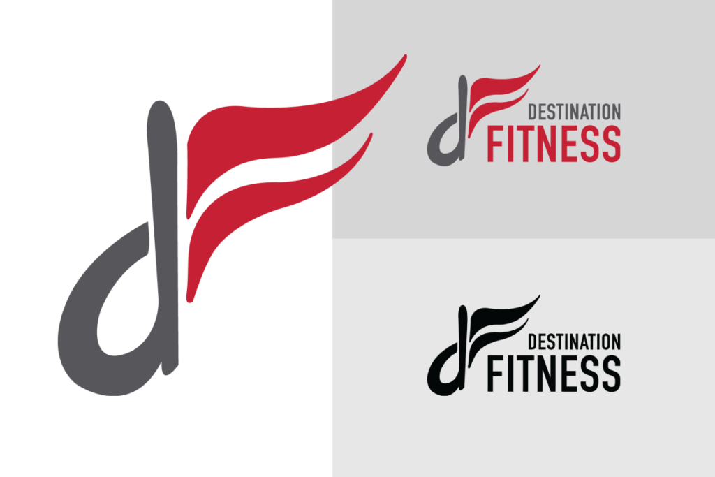 destination fitness logos