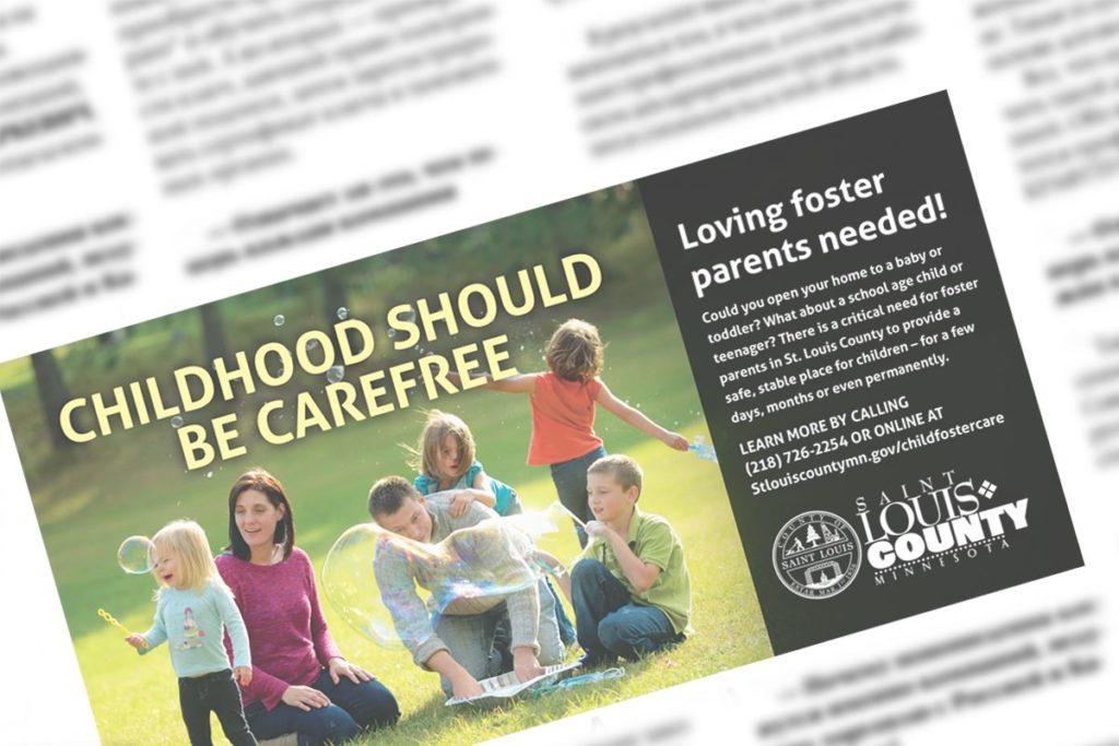 foster care newspaper ad