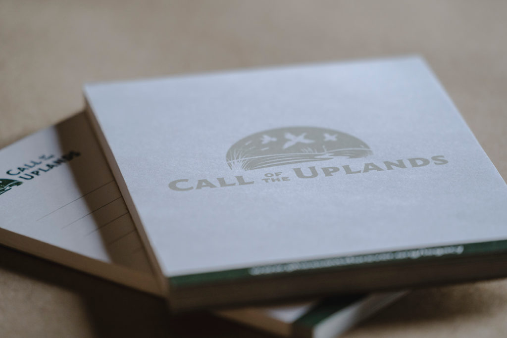 pheasants forever call of the uplands notepads