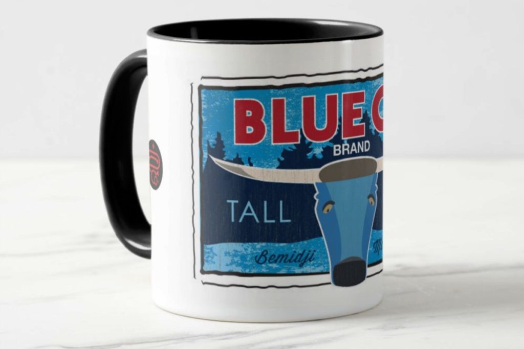 duluth crate co blue ox mug